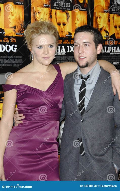 Christopher Marquette,Dominique Swain Editorial Stock Photo - Image of ...