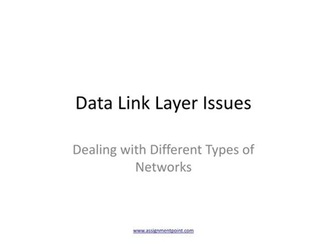 Image result for Data Link Layer Design Issues