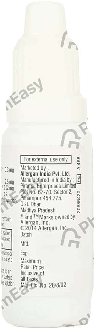 Flur Bottle Of 10ml Eye Drops: Uses, Side Effects, Price & Dosage ...