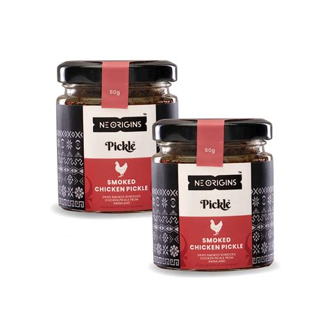 NE Origins Smoked Chicken Pickle 60g (Pack Of 2) : Amazon.in: Grocery ...