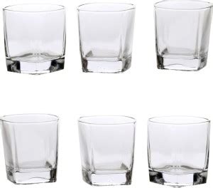 1st Time (Pack of 6) Glass-BE6 Glass Set Water/Juice Glass Price in ...