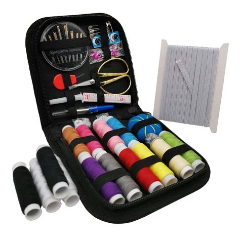 NOVBO Sewing Kit, 16item, 78pcs Sewing Supplies, Including 14 XL Thread ...