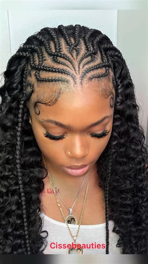 Half braids half weave – Artofit