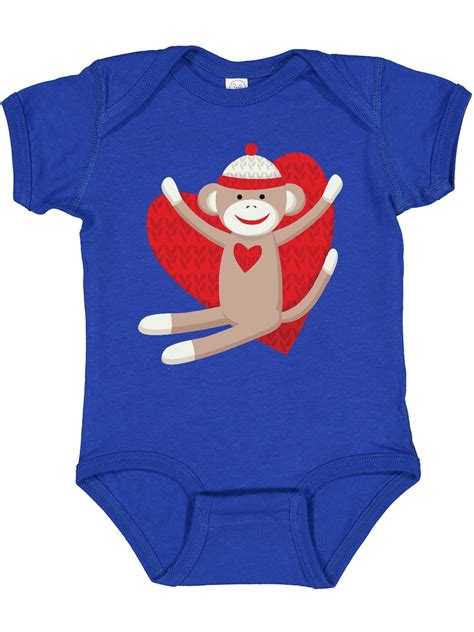Inktastic Hug Sock Monkey Boys or Girls Baby Bodysuit - Walmart.com