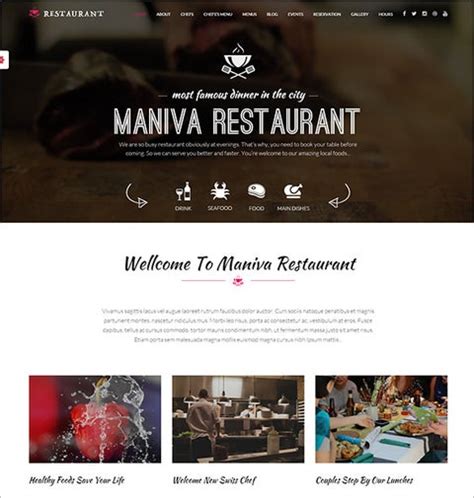 Image result for Restaurant PHP Project