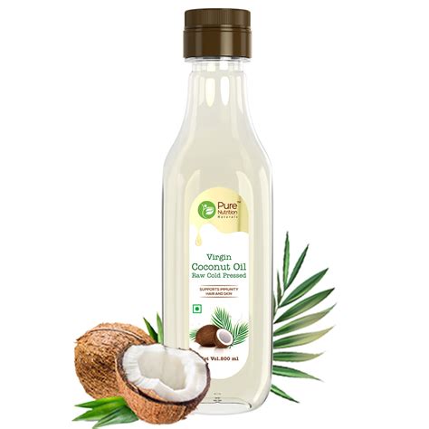 Virgin Coconut Oil 500ml | Cold Pressed, 100% Pure & Unrefined | Good ...