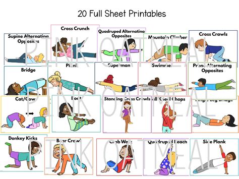 Printable Core Workout 的图像结果