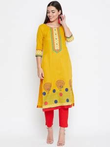 WineRed Women Block Print Straight Kurta - Buy WineRed Women Block ...