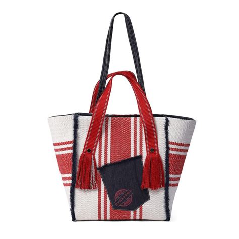 Buy Madras Denim Large Travel Tote - Stylish Bags | Etcetera