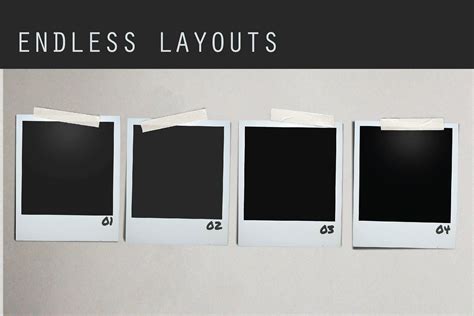 Editable Polaroid Mockup Psd ON SALE - Product Mockups - 3 | Wide ...