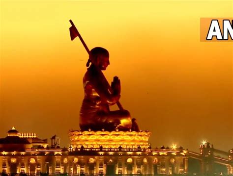 Statue of Equality pm Narendra Modi inaugurates 216-feet tall ...