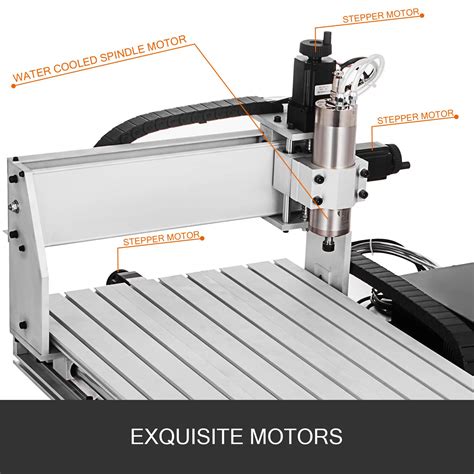 VEVOR CNC Router 6040 4 Axis CNC Router Engraver 600x400mm 1000W USB ...