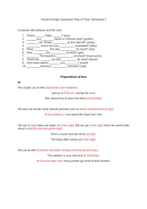 Image result for Présent Simple Questions Worksheet