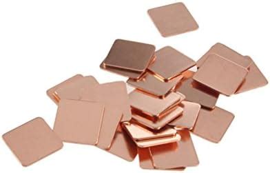 Viviam 30Pcs 15mmx15mm Heatsink Copper Shim Thermal Pads for Laptop GPU ...