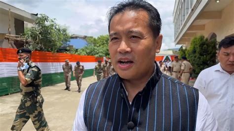 BJP MLA Thongam Bishwajit sidesteps comment on President’s Rule ...