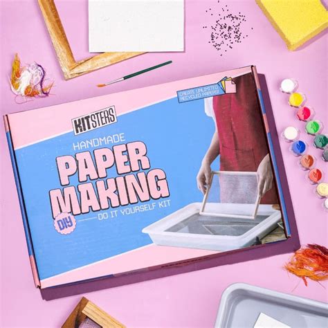 DIY Handmade Paper Kit | Unique Art & Craft Kit | Kitsters
