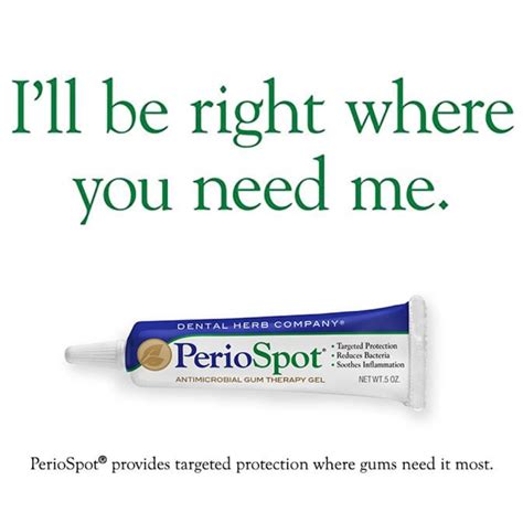 Buy PerioSpot Gum Care Gel (.5 oz) - Dental Herb Company Online at ...