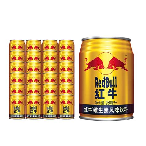 Redbull红牛体质能量官方旗舰红牛24罐维生素风味饮料正品