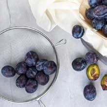 Fackelmann Stainless Steel Large Strainer | Ideal for Draining Pasta ...