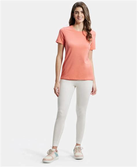 Buy Super Combed Cotton Elastane Leggings with Ultrasoft Waistband ...