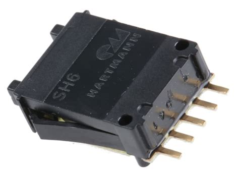 SH6-131-AKK Hartmann | Hartmann Pushwheel Switch BCD Pushwheel Through ...