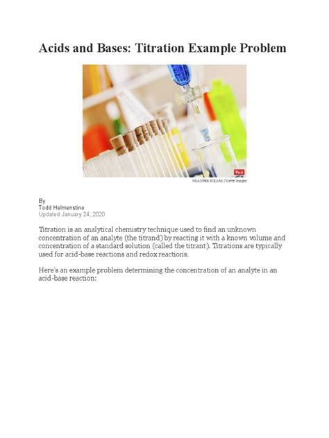 Titration Example Problem 的图像结果