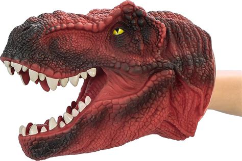 COGO MAN Dinosaur Hand Puppet, Red T Rex Toys Dinosaur Puppet India | Ubuy