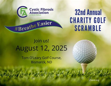 Take a Swing at Cystic Fibrosis Golf Scramble, Tom Oleary Golf Club ...