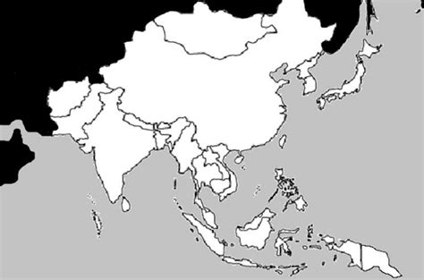 Image result for Asia Map Test