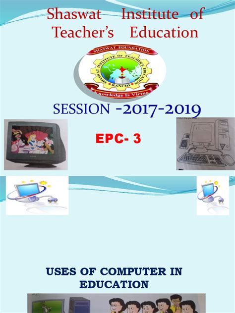 Use of Computer in Education System PDF 的图像结果