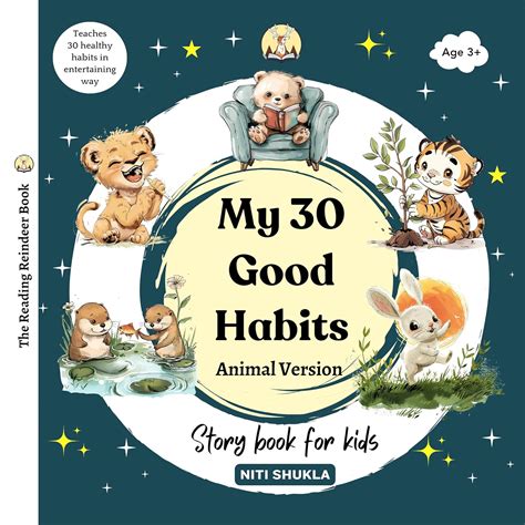 My 30 Good Habits: Story Book for Kids - Animal Version - Healthy Daily ...
