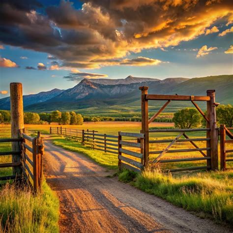 Country Ranch Background 的图像结果