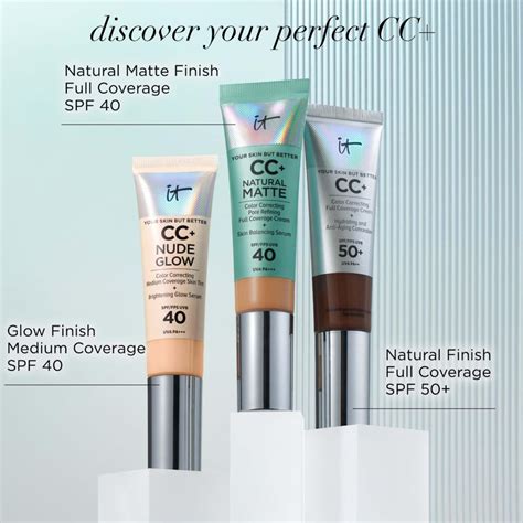 IT Cosmetics CC+ Natural Matte Foundation Medium Tan | lyko.com