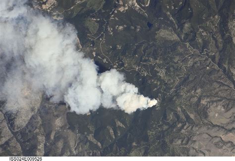 ESA - Forest fire in Montana