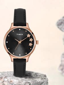 TIMEX Black Dial Analog Watch - For Women - Buy TIMEX Black Dial Analog ...