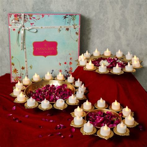 Buy Aesthetic Floral Urli With Diya Gift Box Online in India ...