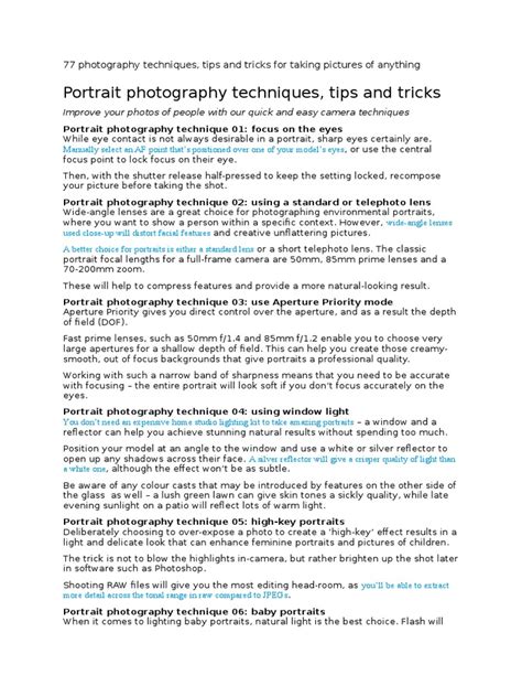 Photography Tutorials PDF 的图像结果