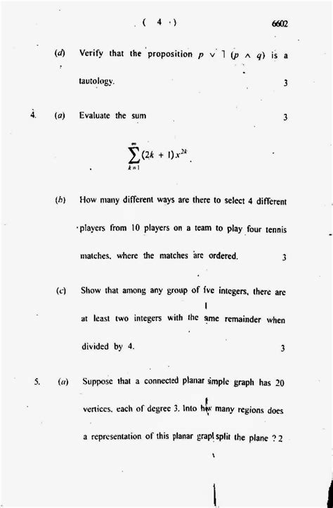 Image result for Practice Question Paper for UGC Net of Discrete Structure