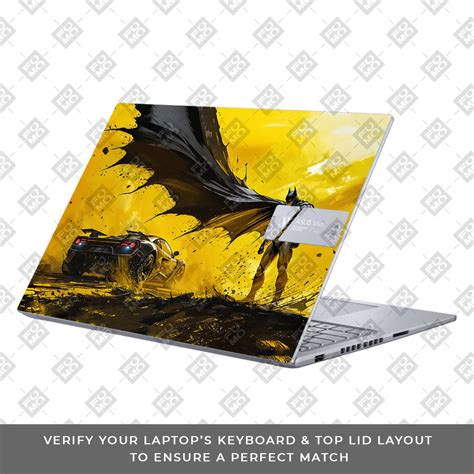 Dark Knight Velocity Asus VivoBook 16X K3605 Laptop Skin