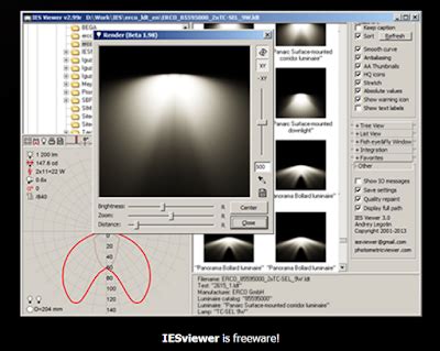 IES File Viewer 的图像结果