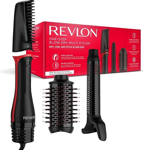 Revlon One Step Blow-Dry Multi Styler - 3 in 1 Dry, Curl and Volumizer ...