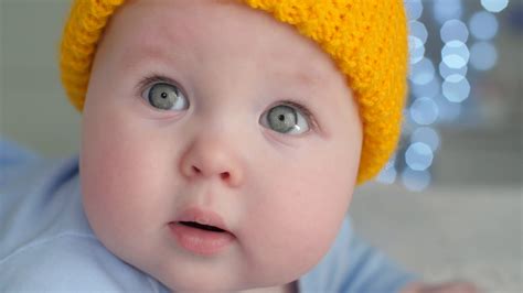 Cute Baby With Hazel Eyes