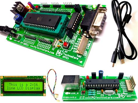 Amazon.in: Buy My TechnoCare 8051 Development Board with USBasp ISP ...