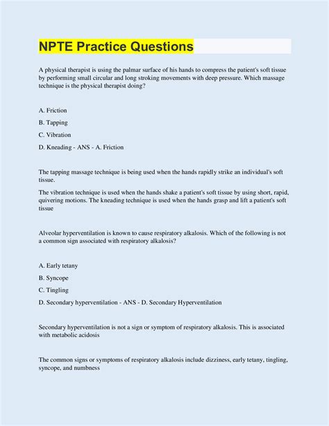 NPTE Practice Questions - Scholarfriends