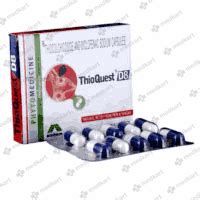 THIOQUEST D 8MG CAPSULE 10'S : View Price, Combination and Alternatives ...