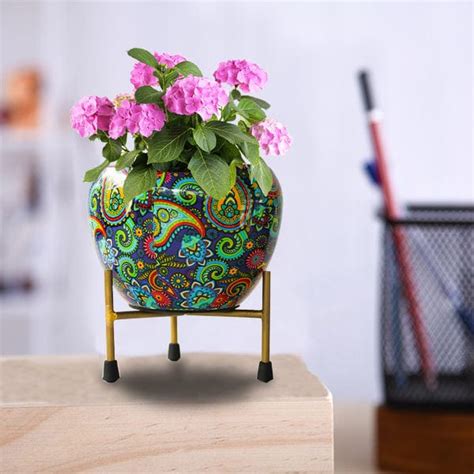 Blue Bell Flower Planter – TrustBasket