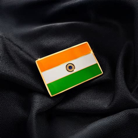 Indian Patriotic Badges | National Pride Pins | Luv My India
