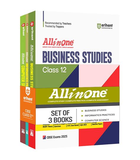 Arihant All In One Business Studies, Informatics Practices,Computer ...