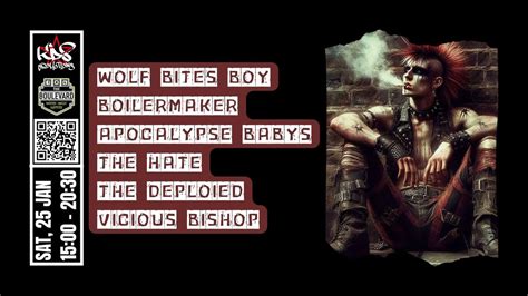 Wolf Bites Boy | Boilermaker | Apocalypse Babys | The Hate | The ...