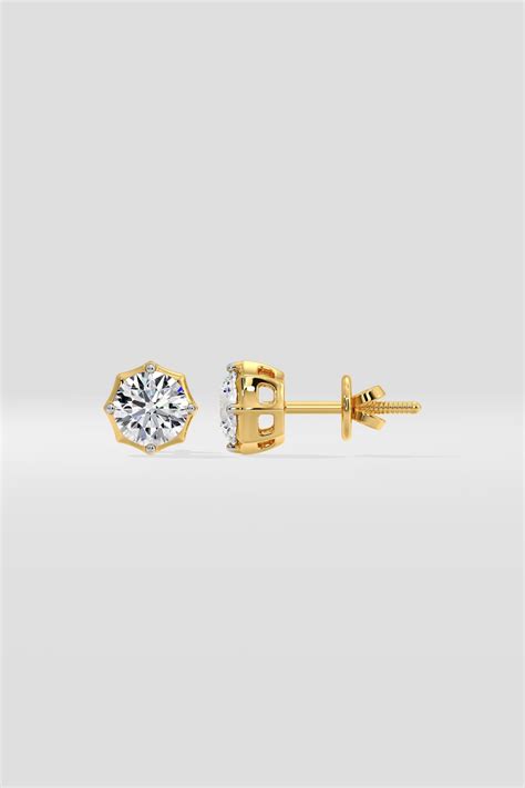 Buy 1 ct Octave Studs | House of Quadri